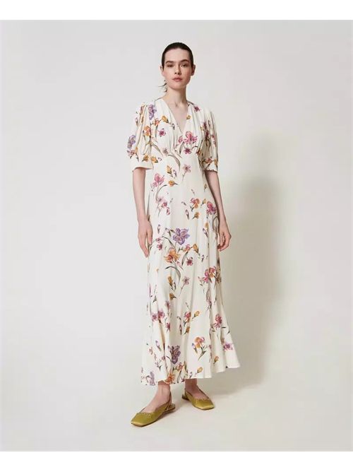 dress woman flower TWINSET | TP2770/12329